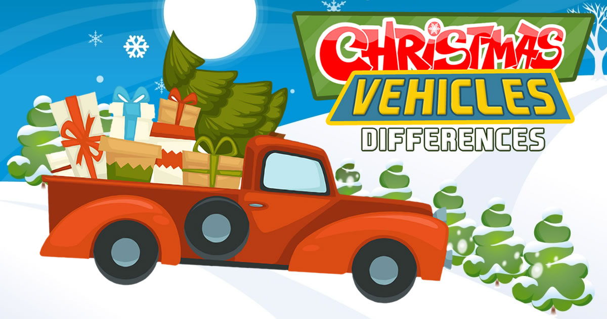 Image Christmas Vehicles Differences